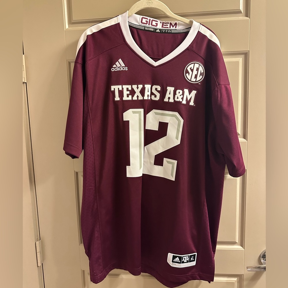 Texas A&M 12th Man SEC Football Jersey